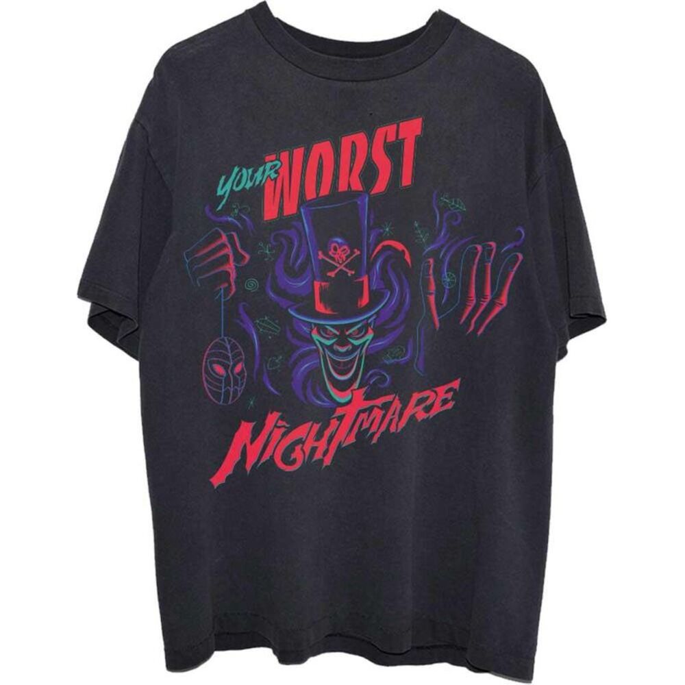The Princess and the Frog Unisex Adult Worst Nightmare Dr Facilier Cotton T-Shir